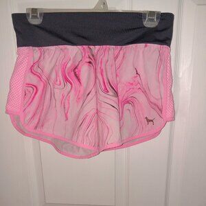 Victoria's Secret Pink ladies Pink and grey shorts